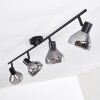 Tyksov Plafondlamp Zwart, 4-lichts