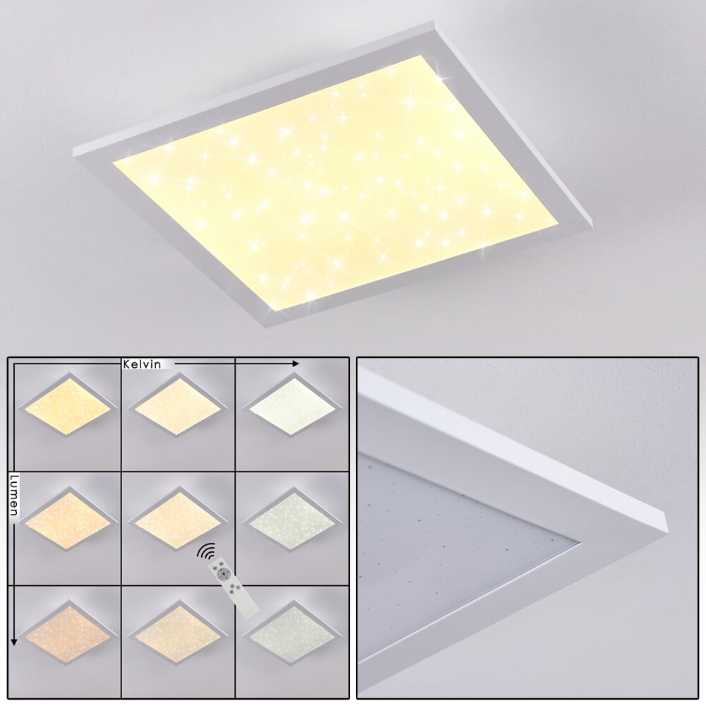 Cambote Plafondlamp LED Wit, 1-licht, Afstandsbediening main product photo