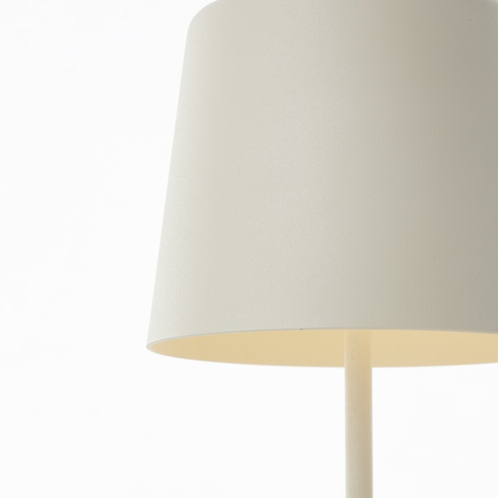 Briljante lampen Kaami Tafellamp LED Beige, 1-licht