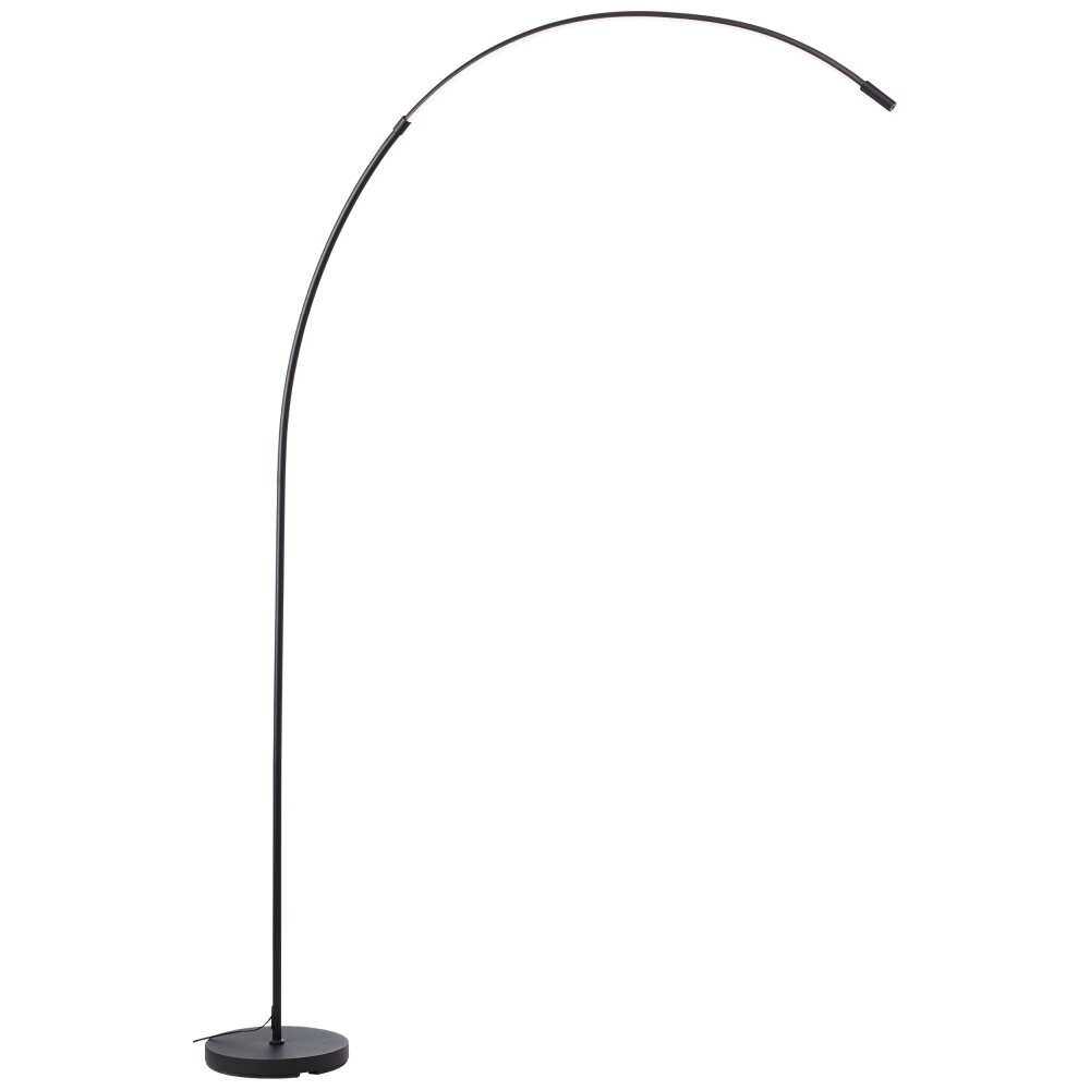 Briljante lampen Bow Staande lamp LED Zwart, 1-licht