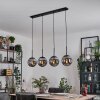 Gastor Hanglamp, Kogellampje, Hanglamp Rookkleurig, 4-lichts