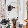 Koyoto Kogellampje, Wandlamp, Muurspot Duidelijk, 1-licht