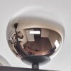 Chehalis Plafondlamp, Kogellampje Chroom, Duidelijk, Rookkleurig, 8-lichts