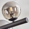 Chehalis Kogellampje, Hanglamp Rookkleurig, 10-lichts