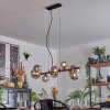 Chehalis Kogellampje, Hanglamp Rookkleurig, 8-lichts