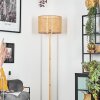 Barcos Staande lamp Natuurlijke kleuren, Zwart, 1-licht