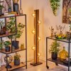 Chehalis Kogellampje, Staande lamp Natuurlijke kleuren, Zwart, 6-lichts