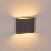 Gamas Wandlamp voor buiten, Badkamerlamp, Licht omhoog & omlaag, Wandlamp LED Antraciet, 1-licht