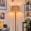 Granja Staande lamp Natuurlijke kleuren, Zwart, 1-licht
