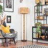Granja Staande lamp Natuurlijke kleuren, Zwart, 1-licht