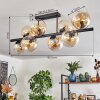 Gastor Plafondlamp, Kogellampje Amber, Duidelijk, 8-lichts