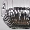 Ripoll Plafondlamp, Kogellampje Chroom, Rookkleurig, 1-licht