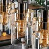Hasvik Hanglamp, Hanglamp Amber, Duidelijk, 4-lichts