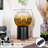 Koyoto Kogellampje, Bureaulamp, Tafellamp Goud, Duidelijk, 1-licht