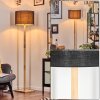 Bassagoda Staande lamp Natuurlijke kleuren, 1-licht