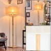 Bassagoda Staande lamp Natuurlijke kleuren, 1-licht