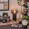 Koyoto Kogellampje, Bureaulamp, Tafellamp Duidelijk, Rookkleurig, 1-licht