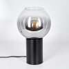 Koyoto Kogellampje, Bureaulamp, Tafellamp Duidelijk, Rookkleurig, 1-licht