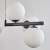 Koyoto Hanglamp, Kogellampje, Hanglamp Wit, 8-lichts