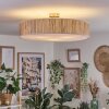 Foggia Plafondlamp Nikkel mat, 3-lichts
