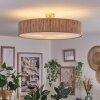 Foggia Plafondlamp Nikkel mat, 3-lichts