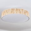 Foggia Plafondlamp Nikkel mat, 3-lichts