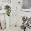 Henrichemont Staande lamp LED Chroom, Nikkel mat, 1-licht