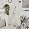 Henrichemont Staande lamp LED Chroom, Nikkel mat, 1-licht
