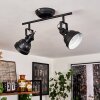 Tita Plafondlamp Zwart, 2-lichts