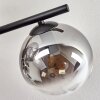 Gastor Plafondlamp, Kogellampje Duidelijk, Rookkleurig, 5-lichts