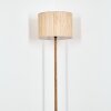 Bongal Staande lamp Natuurlijke kleuren, Zwart, 1-licht