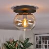 Apedo Plafondlamp, Kogellampje Amber, Duidelijk, 1-licht