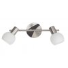 Brilliant Tiara Spotbalk plafond Wit, 2-lichts