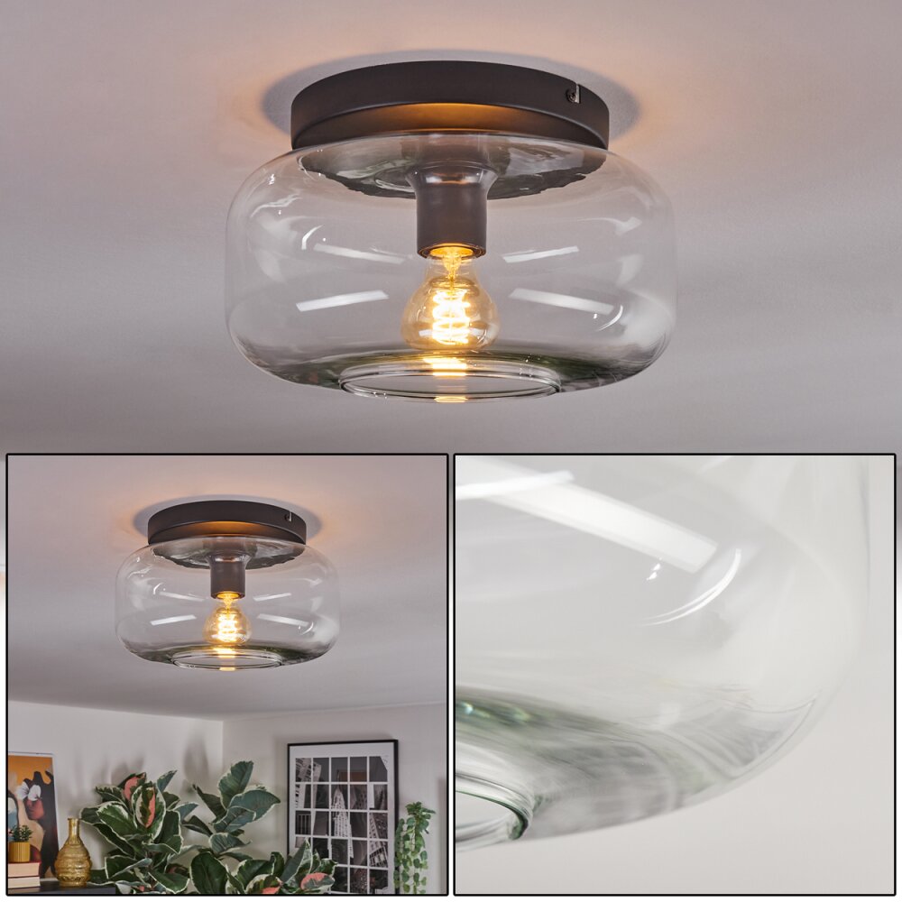 Boza Plafondlamp, Kogellampje Duidelijk, 1-licht main product photo