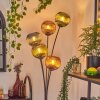 Koyoto Staande lamp Blauw, Groen, Koperkleurig, 5-lichts