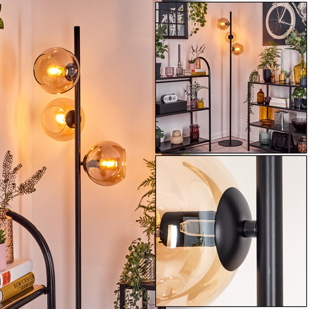 Apedo Staande lamp Amber, 3-lichts main product photo