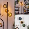 Koyoto Staande lamp Blauw, Goud, Groen, Duidelijk, 3-lichts