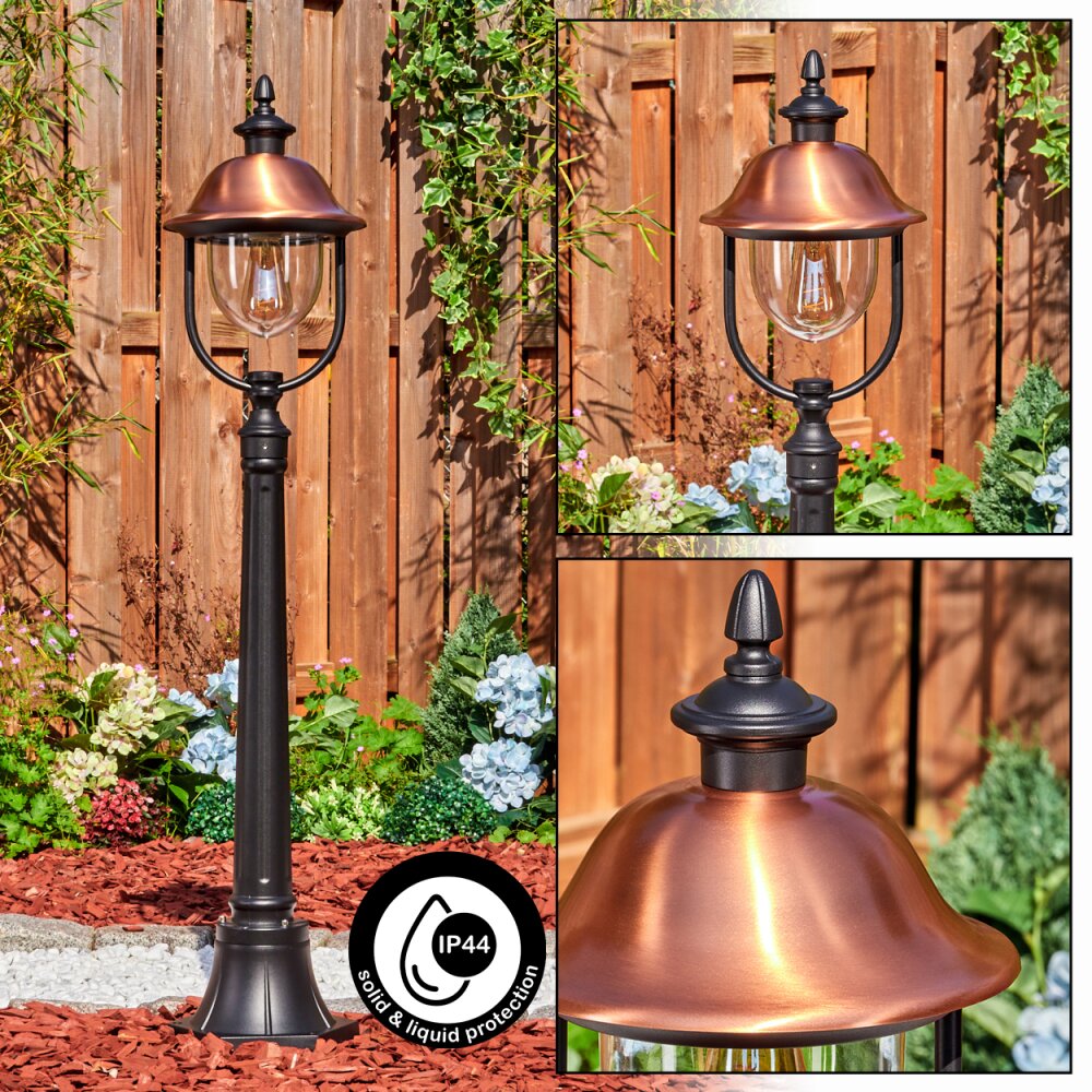Gascon Pad licht Koperkleurig, Zwart, 1-licht main product photo