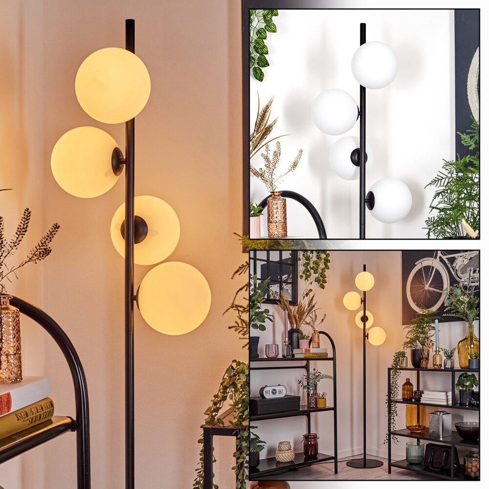 Remaisnil Staande lamp Wit, 4-lichts main product photo