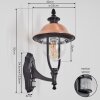 Gascon Wandlamp voor buiten, Wandlamp Koperkleurig, Zwart, 1-licht, Bewegingsmelder Gascon Wandlamp voor buiten, Wandlamp Koperkleurig, Zwart, 1-licht, Bewegingsmelder