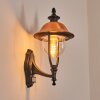 Gascon Wandlamp voor buiten, Wandlamp Koperkleurig, Zwart, 1-licht, Bewegingsmelder Gascon Wandlamp voor buiten, Wandlamp Koperkleurig, Zwart, 1-licht, Bewegingsmelder