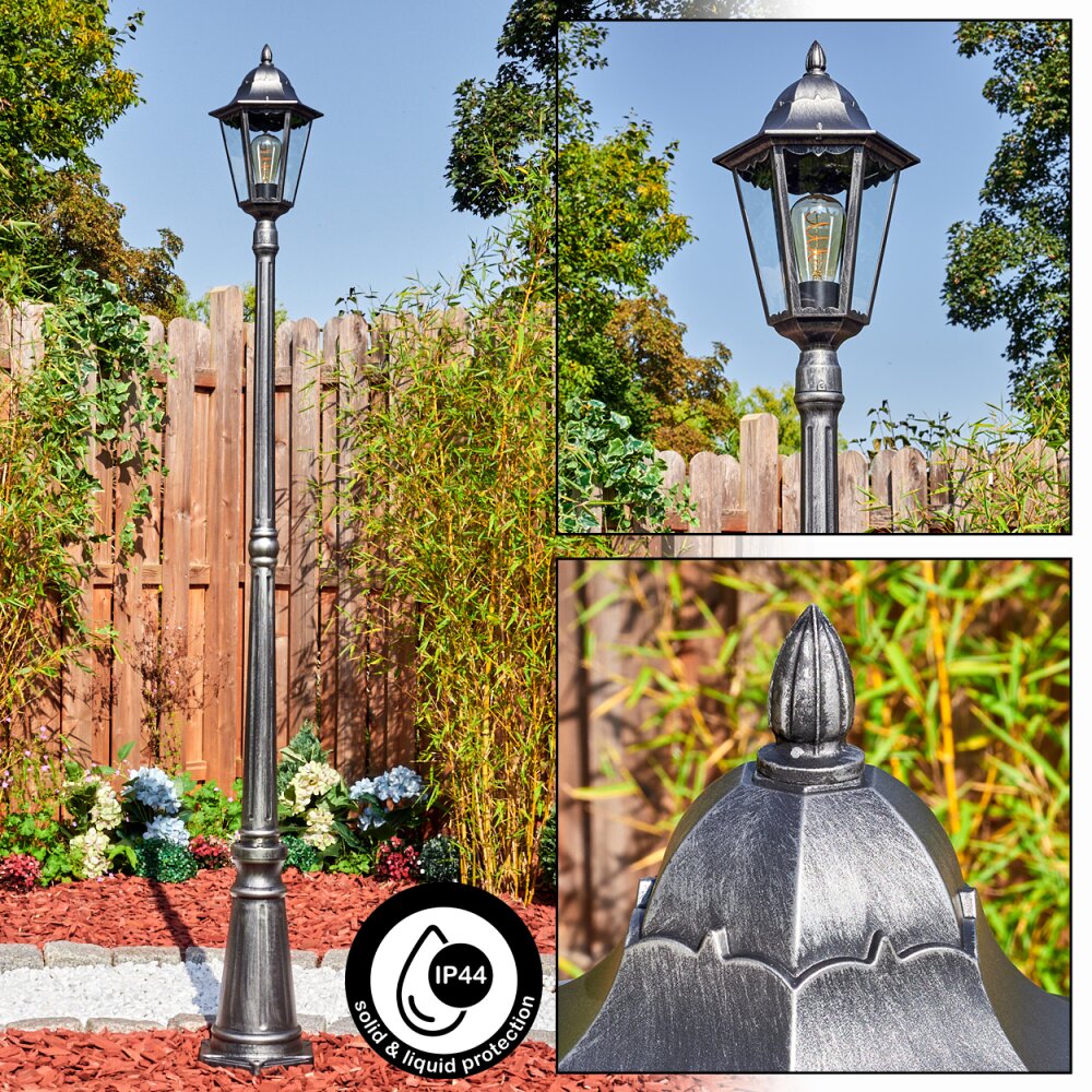 Lignac Kandelaar, Pad licht Zwart, Zilver, 1-licht main product photo