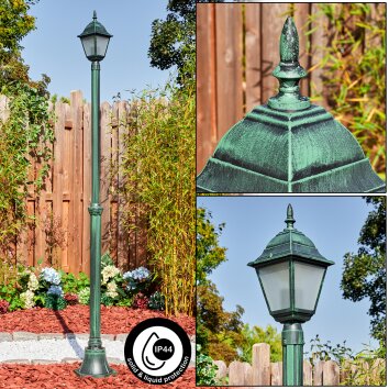 Naofe Kandelaar, Pad licht Groen, Zwart, 1-licht Naofe Kandelaar, Pad licht Groen, Zwart, 1-licht