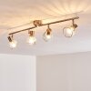 Parado Plafondlamp Nikkel mat, 4-lichts