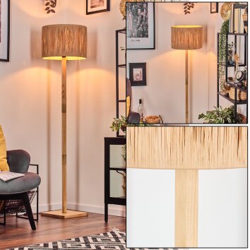 Granja Staande lamp Natuurlijke kleuren, 1-licht Granja Staande lamp Natuurlijke kleuren, 1-licht