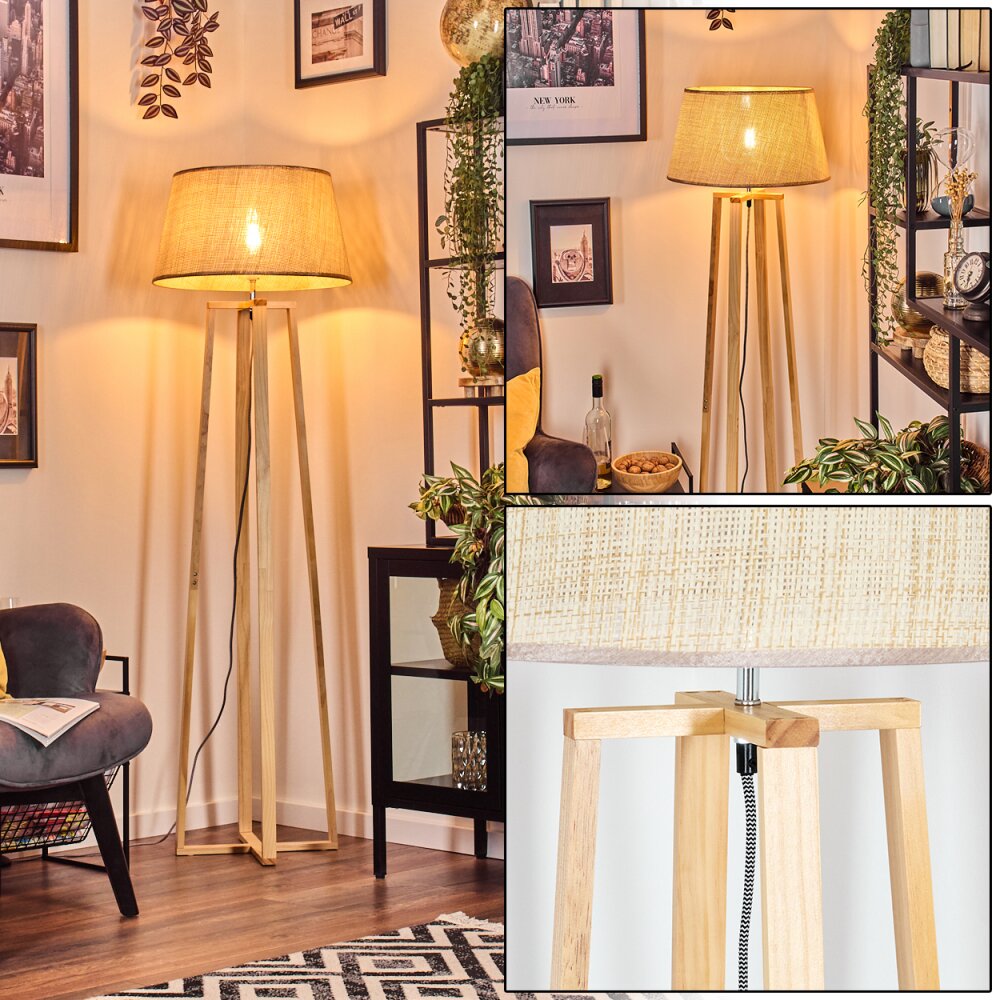 Sabadim Staande lamp Natuurlijke kleuren, 1-licht main product photo