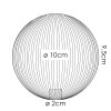 Glazen lampenkap  Chehalis Reserve glas, reserveonderdeel 10 cm Wit