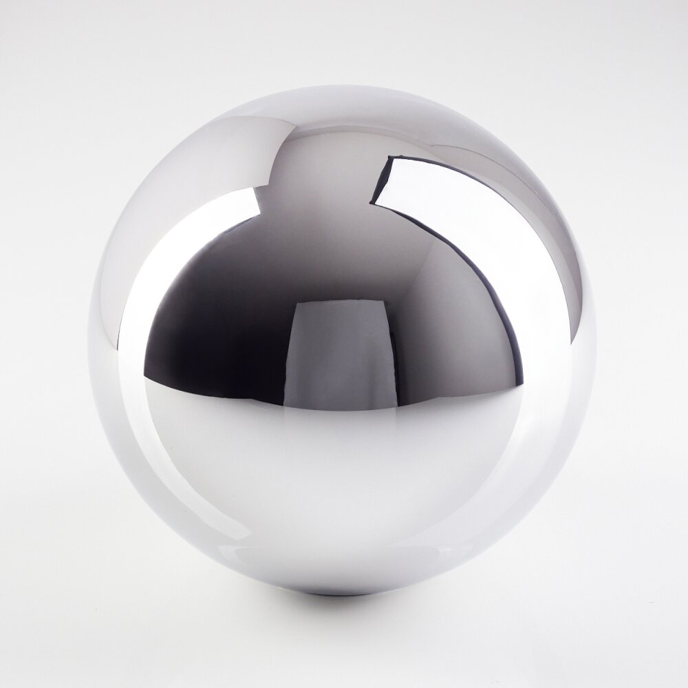 Glazen lampenkap Gastor Reserve glas 15 cm Chroom, Rookkleurig main product photo