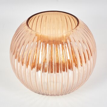 Glazen lampenkap  Koyoto Reserve glas 20 cm Amber