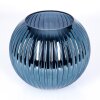 Glazen lampenkap  Koyoto Reserve glas, reserveonderdeel 25 cm Blauw